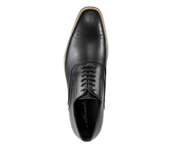 Amali Gideon Elegance Oxford Shoes Men’s Black Vegan