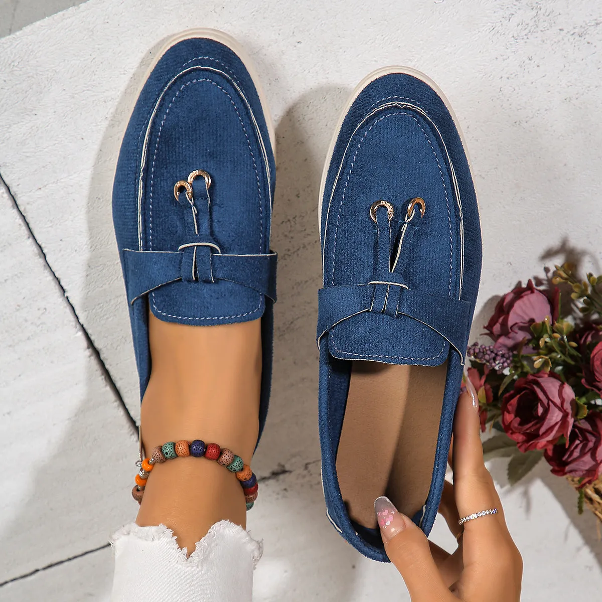 Jessica – Women's Casual Slip-On Loafers for Spring and Autumn