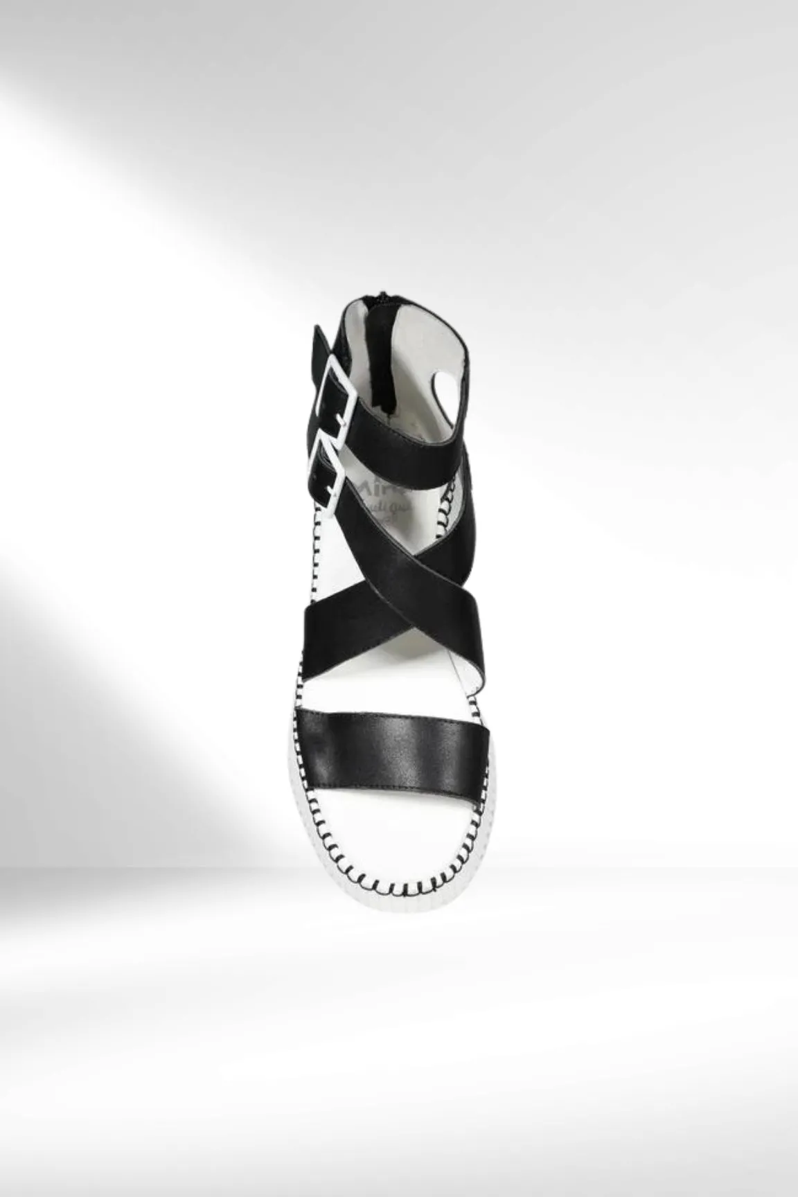 Minx Plaza Platform Sandals Black