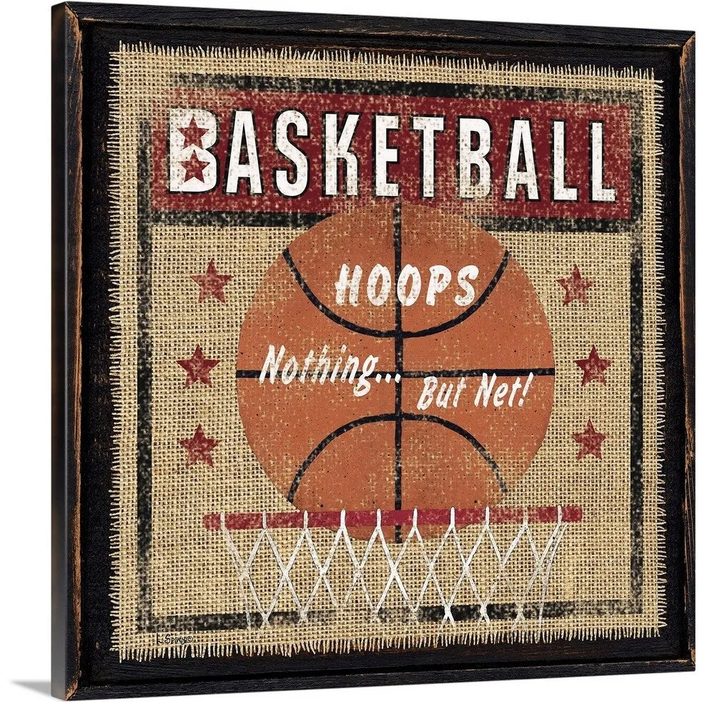 "Basketball" Canvas Wall Art