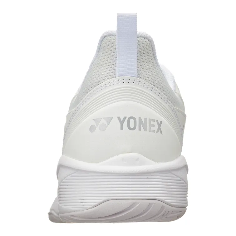 Yonex Power Cushion Sonicage 3 White & Silver Women's Tennis Shoes